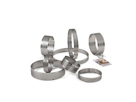 ANELLO MICROFORATO INOX- Decora