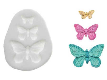 Stampo per decorazione in silicone BUTTERFLIES