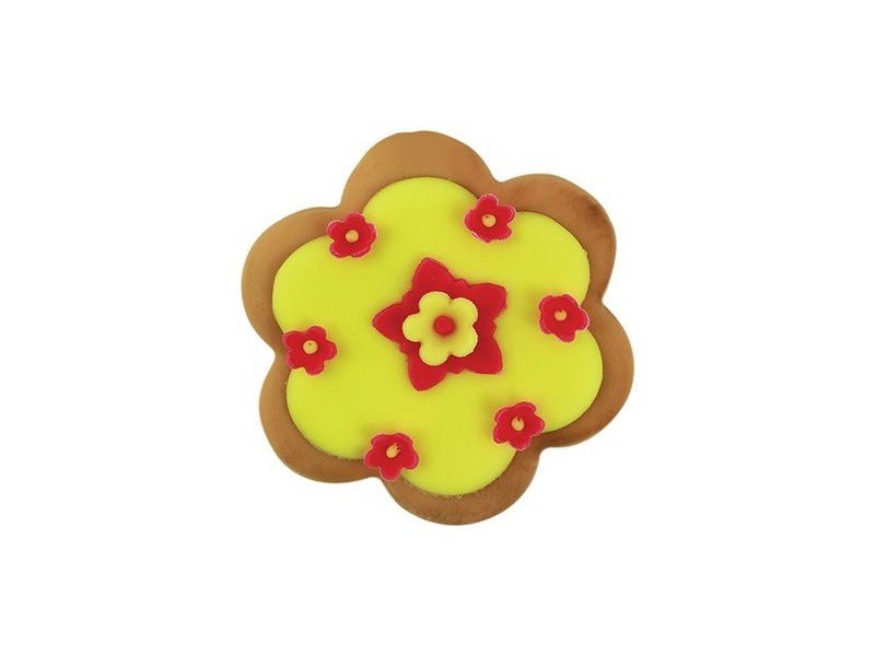Set tagliapasta fiori, confezione da 6 pz