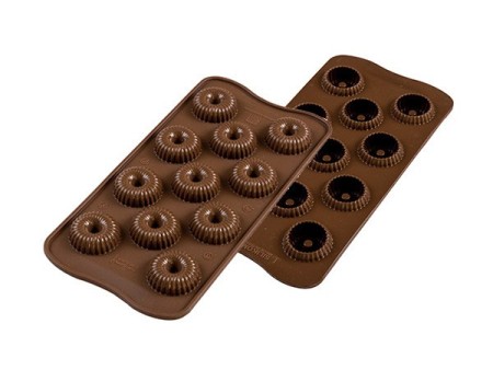 Stampo cioccolatini-Choco Crown-Silikomart