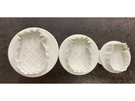 Set cutter ad espulsione ananas