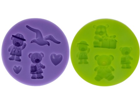 Stampo silicone orsetti - Graziano