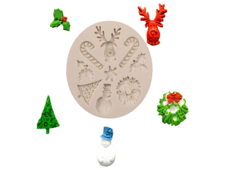 Mould silicone natalizio