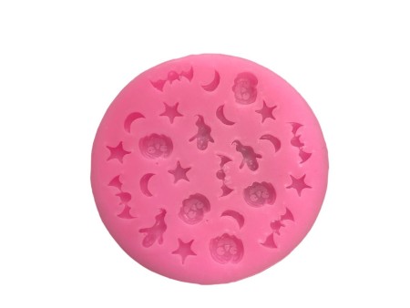 Mini mould in silicone halloween