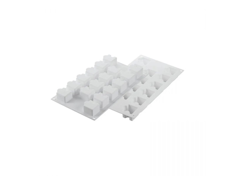 Stampo in silicone Puzzle 30 con cutter