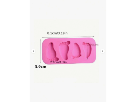 Stampo in silicone per cottura (forma piedino)