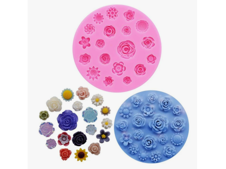 Stampo in Silicone Fiori